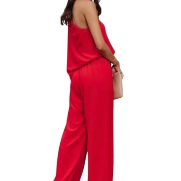 VICI Collection One Shoulder Jumpsuit - Picture 2 of 4